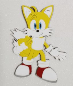 Tails Raposa Sonic Kiencanto Apliques De Luxo