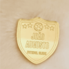 Aplique espelhado escudo - Fubebol